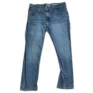 Wrangler Men's Classic Straight Jeans Blue Size M‎ Durable 32 x 28